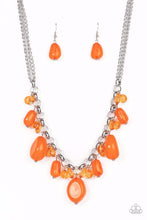 Load image into Gallery viewer, Venetian Vacation - Orange Necklace