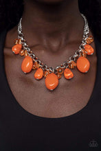 Load image into Gallery viewer, Venetian Vacation - Orange Necklace