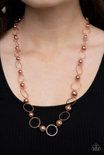 Load image into Gallery viewer, Metro Milestone - Copper Necklace