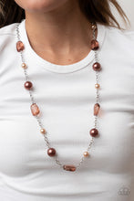 Load image into Gallery viewer, A-List Appeal - Brown Necklace