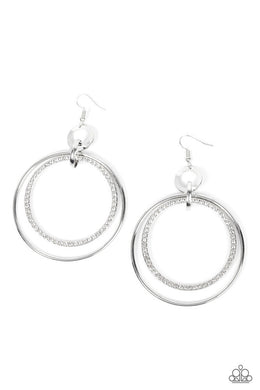 Haute Hysteria - White Earrings
