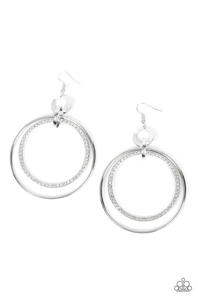 Haute Hysteria - White Earrings