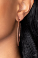 Load image into Gallery viewer, Major Flex - Copper Hoop Earrings