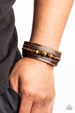 Load image into Gallery viewer, Under the LEATHER - Brown Bracelet