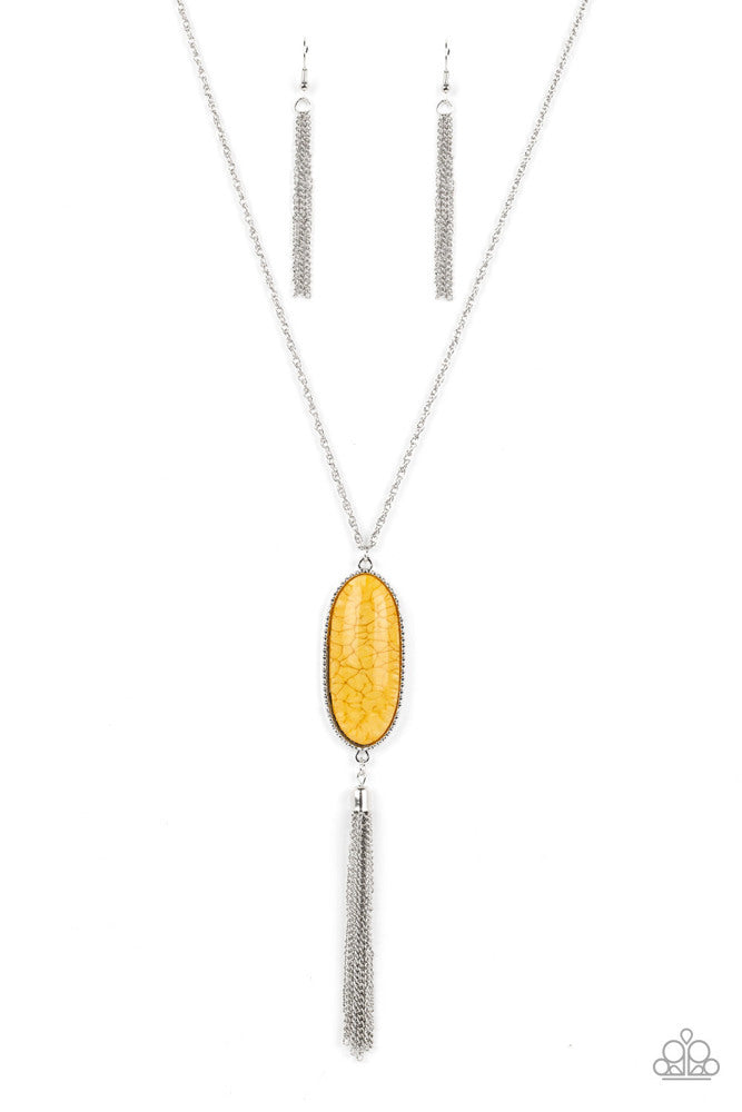 Southern Stroll - Yellow Necklace