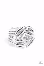 Load image into Gallery viewer, Interlocked Insignia - Silver Ring