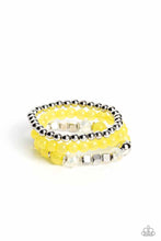Load image into Gallery viewer, CUBE Your Enthusiasm - Yellow Set of Bracelets