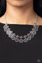 Load image into Gallery viewer, Mandala Movement - Red Necklace