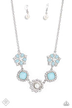 Load image into Gallery viewer, Flower Crown - Blue Necklace
