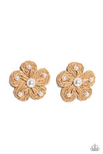 Load image into Gallery viewer, Permanent Vacation - Brown Post Earrings