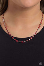 Load image into Gallery viewer, Floral Catwalk - Red Necklace