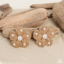 Load image into Gallery viewer, Permanent Vacation - Brown Post Earrings