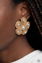 Load image into Gallery viewer, Permanent Vacation - Brown Post Earrings