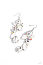 Load image into Gallery viewer, Fancy Flaunter - White Earring