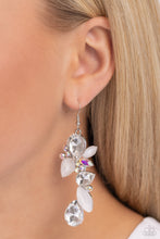 Load image into Gallery viewer, Fancy Flaunter - White Earring