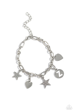 Legacy Letters - Z - White Bracelet