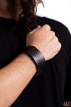 Load image into Gallery viewer, Leather Jacket Approved - Brown Bracelet
