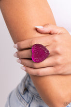 Load image into Gallery viewer, Hypnotizing Heart - Pink Ring