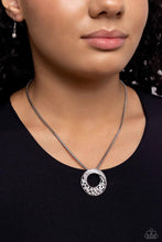 Load image into Gallery viewer, Scintillating Spiral - White Necklace
