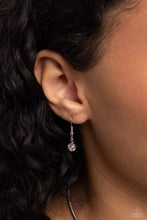 Load image into Gallery viewer, Scintillating Spiral - White Necklace