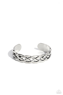 Celtic Cuff - Silver Bracelet