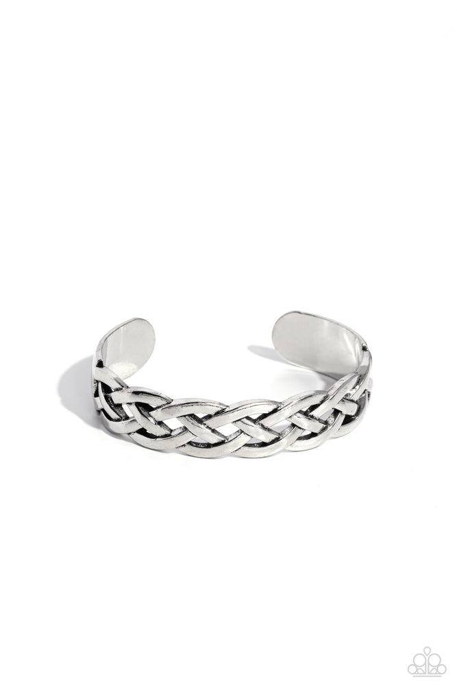 Celtic Cuff - Silver Bracelet