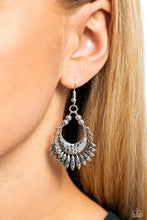 Load image into Gallery viewer, Lunar Luxury - Silver Earrings