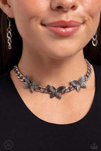 Load image into Gallery viewer, Aerial Ambition - Silver Choker Necklace