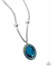 Load image into Gallery viewer, Manufactured Majesty - Blue Necklace