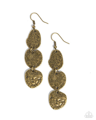 Ancient Archive - Brass Earrings