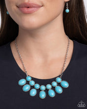 Load image into Gallery viewer, Environmental Impact - Blue Necklace