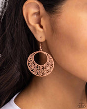 Load image into Gallery viewer, Mandala Paradise - Copper Earrings