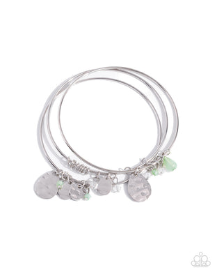 Secret Paradise - Green Set of Bracelets
