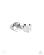 Load image into Gallery viewer, Warped Wonder - Silver Cuff Earrings