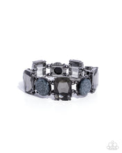 Load image into Gallery viewer, Cloudy Conversation - Black Bracelet
