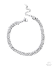 Load image into Gallery viewer, Chained Constitution - Silver Stainless Steel Bracelet
