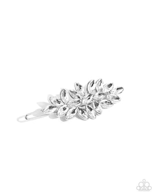 Royal Roulette - White Barrette
