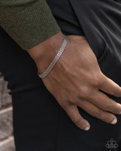 Load image into Gallery viewer, Chained Constitution - Silver Stainless Steel Bracelet