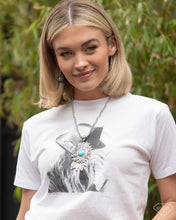 Load image into Gallery viewer, Sunflower Solstice - Blue Necklace