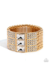 Load image into Gallery viewer, Dramatic Diva - Gold Bracelet