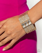 Load image into Gallery viewer, Dramatic Diva - Gold Bracelet