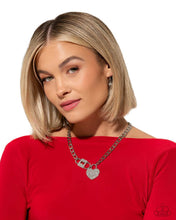 Load image into Gallery viewer, Lock Up Your Love - White Necklace