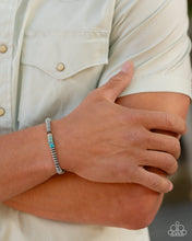 Load image into Gallery viewer, Marbled Mecca - Blue Bracelet