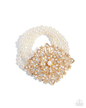 Load image into Gallery viewer, Flattering Floral - Gold Bracelet