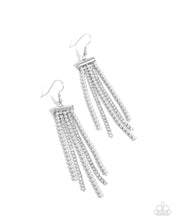 Load image into Gallery viewer, Tapered Team - White Earrings