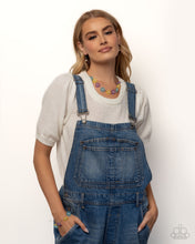 Load image into Gallery viewer, Floral Revival - Purple Necklace