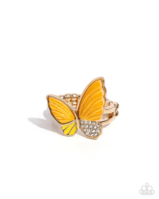 Fluttering Fidelity - Yellow  Ring