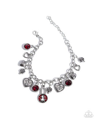 Luxurious Locks - Red Bracelet