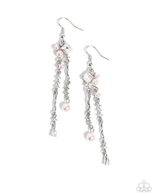 Glowing Gamut - Pink Earrings