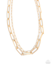 Load image into Gallery viewer, Monochromatic Matinee - Gold Necklace